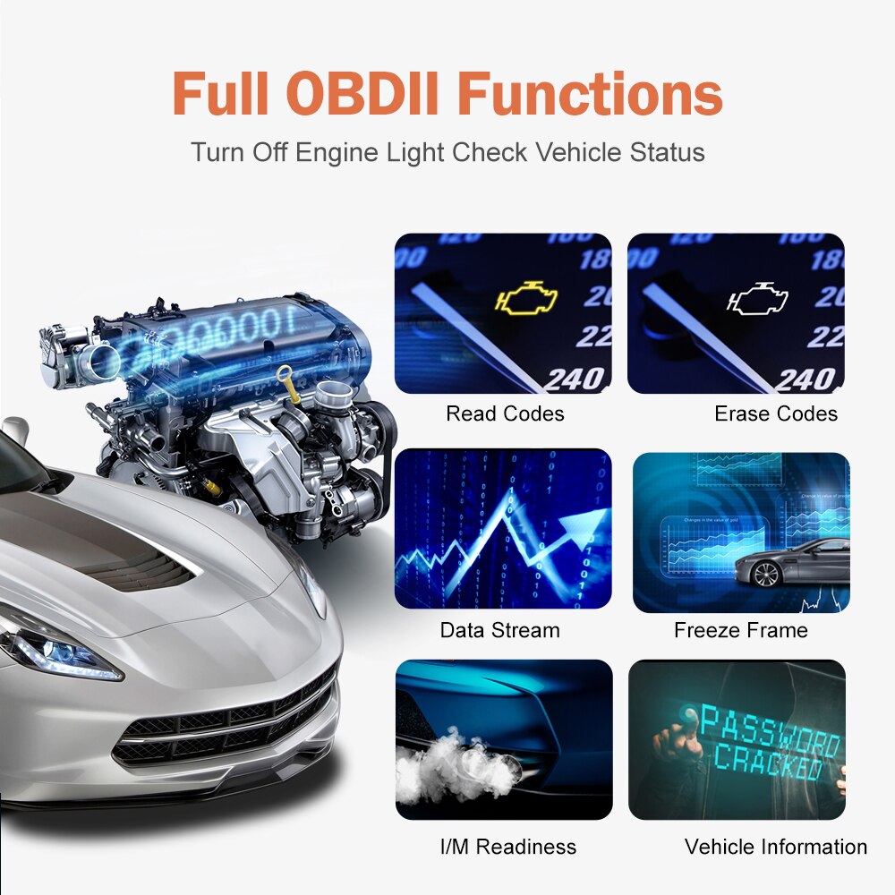автомобилна диагностика  ANCEL AS200 OBD2    