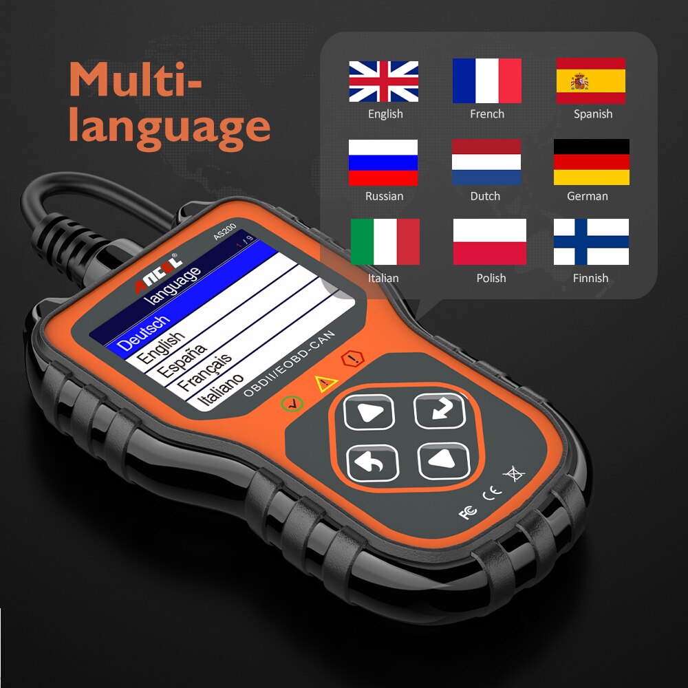 автомобилна диагностика  ANCEL AS200 OBD2    