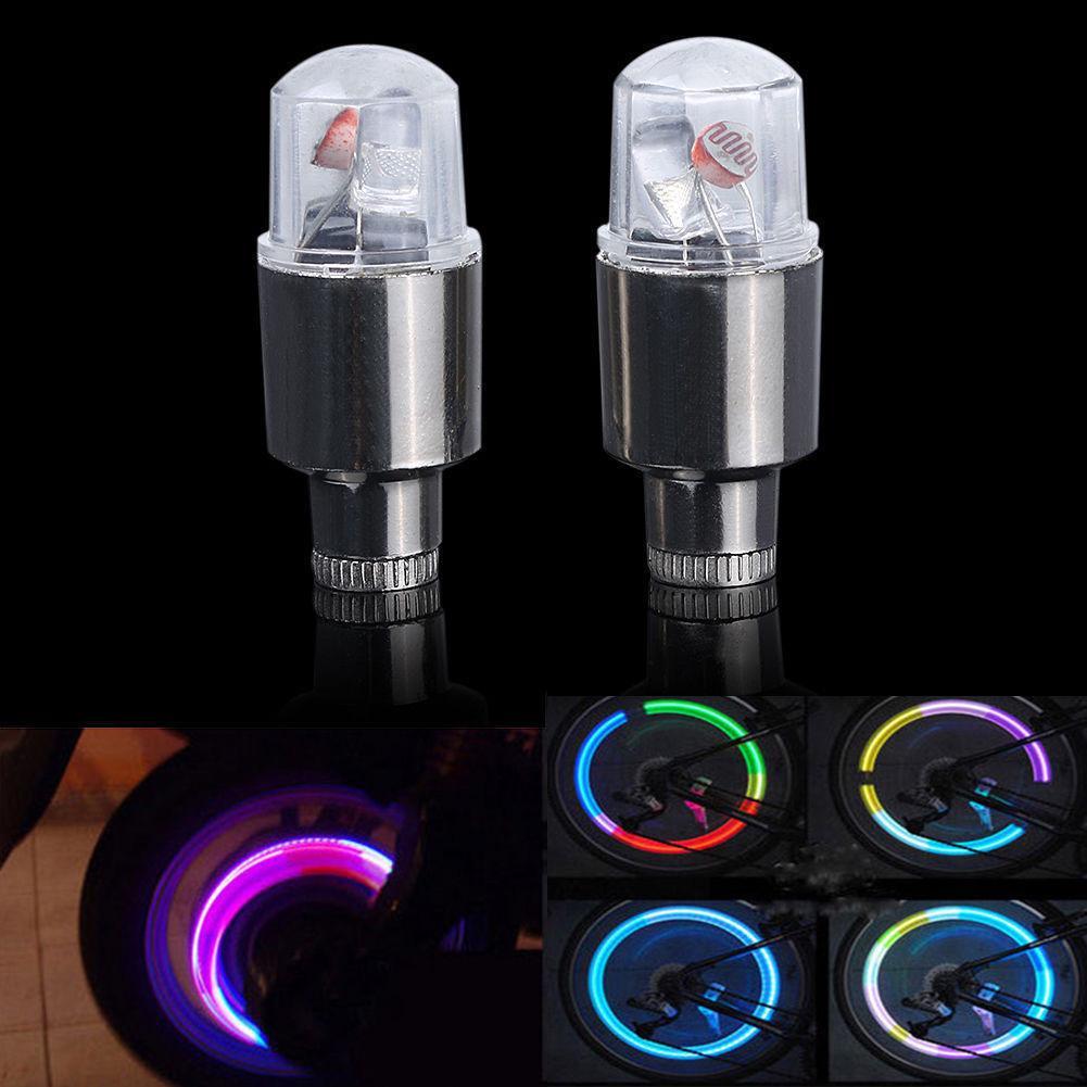 LED капачки за вентили за джанти на кола, мотор , велосипед  2бр.  - LED капачки за вентили за джанти на кола, мотор , велосипед  2бр. 
