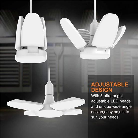 Led  светлини 38W с четири регулируеми панела 3800 Lm чипове - Led  светлини 38W с четири регулируеми панела 3800 Lm чипове