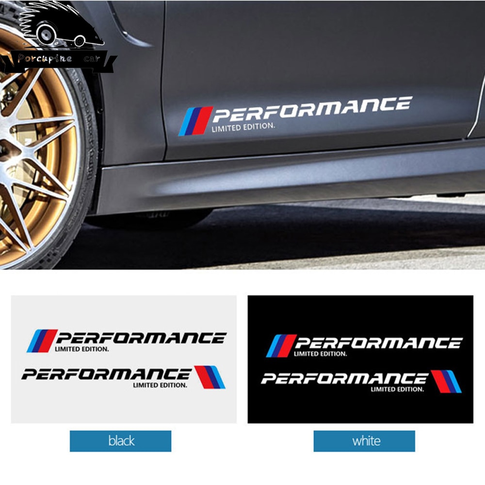 M Performance Отразяващ стикер за странични врати за BMW 1 2 3 4 5 6 7 серия X1 X3 X4 X5 X6 F10 F30 