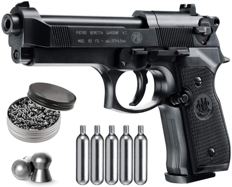 Метална картина на пистолет Beretta Power