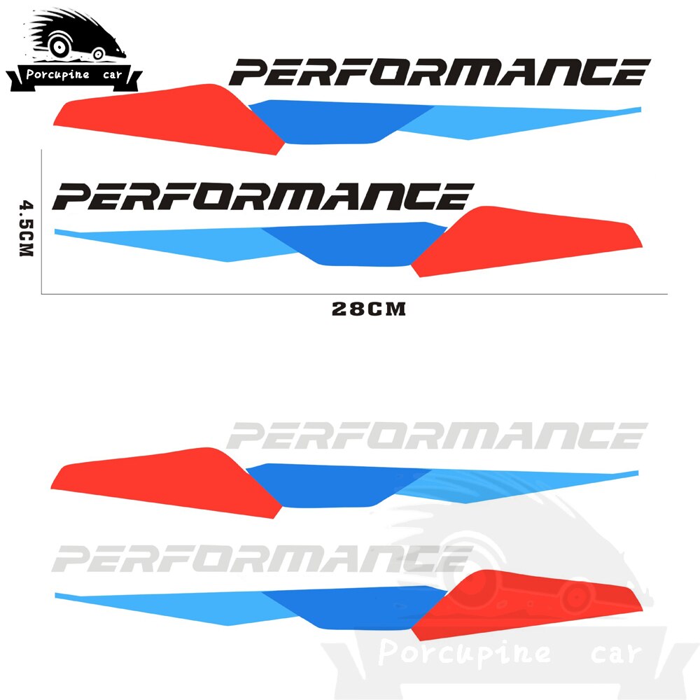  2бр. Стикери за предна броня M Performance 